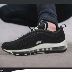 Nike air max shoes sneakers fashion training sports athletic basketball black